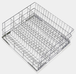 Smeg WB50G02 500x500mm Coated Wire Basket 90mm Dia Max Stem-Glass