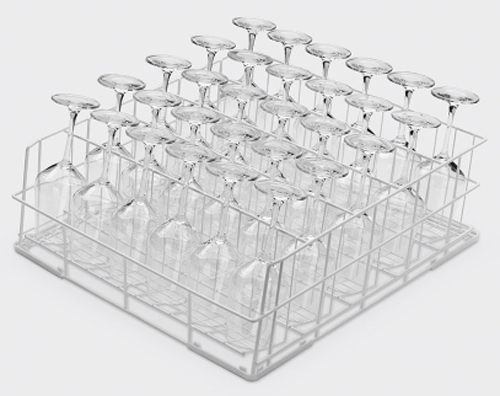Smeg WB50G02 500x500mm Coated Wire Basket 90mm Dia Max Stem-Glass