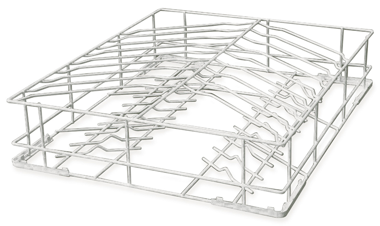 Smeg WB60D02 600x500mm Coated Wire Basket 18-Plate 320mm Dia