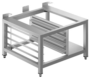 Smeg STDM Stainless Stand for Galileo Combi Oven - 2 Stack