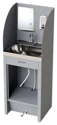 Stoddart WB.MS.TSD Foot Operated Mobile Hand Washing Basin