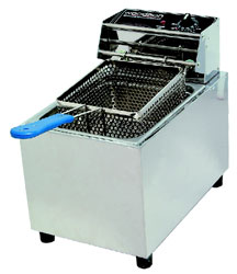 Woodson WFRS80 Single 8 Ltr Pan Deep Fryer