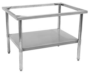 TRUEHEAT RCSTD9 900mm Open SS Stand with Shelf