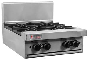 TRUEHEAT RCT6-4 Gas 4 Open Top Burners