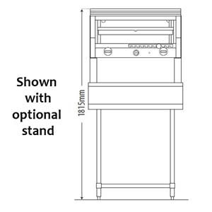 TRUEHEAT S86 Gas Salamander Broiler