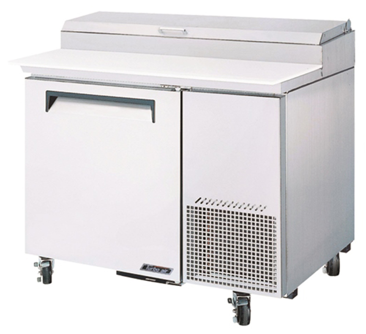 Turboair CTPR-44SD Pizza Prep Table 1 Door Air Over Pans