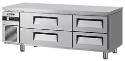 Turboair KUC15-4 Chef Base 700 Depth 4 Drawer