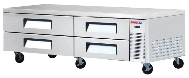 Turboair TCBE-82SDR Chef Base 4 Drawer