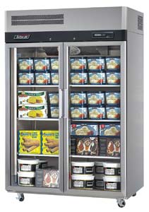 Turbo Air KF45-2G K Series 2 Glass Door Foodservice Freezer