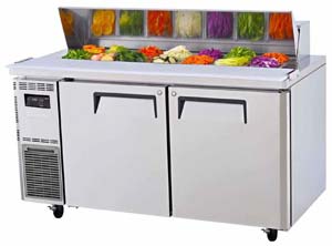 Turbo Air KHR15-2 Undercounter Salad Preparation Fridge