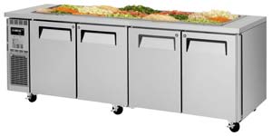 Turboair KSR24-4(FB) Salad Buffet Table 4 Doors