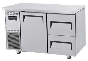 TURBO AIR KUR12-2D-2 Undercounter 1 Door 2 Drawer Chiller