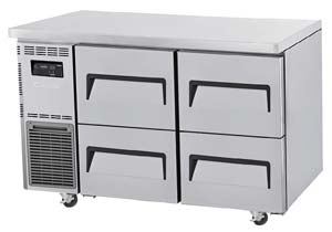 TURBO AIR KUR12-2D-4 Undercounter 4 Drawer Chiller