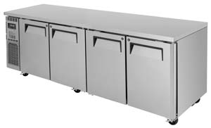 Turboair KUR24-4 Undercounter 4 Solid Door Fridge