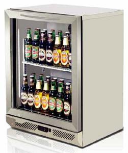 Turbo Air TB6-8H-SWS 1 Door Backbar Fridge