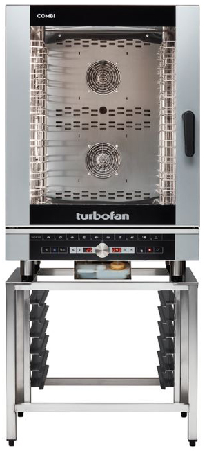 Turbofan EC40D10 40D Series 10 Tray Digital Combi Oven