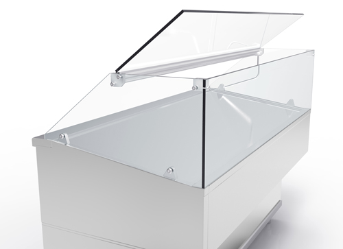 Ciam SQR4UPRV200I 6040 Ventilated Refrigerated Showcase R4