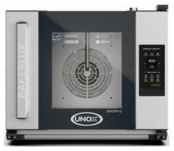 Unox Bakerlux SHOP.Pro XEFR-04HS-ETLV 4 Tray LED 460x330 Arianna.Matic Convection Oven (Left-to-right)