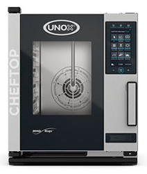 Unox XECC-0513-EPRM-MS ChefTop Mind Maps PLUS Series Compact 5 Tray Combi Oven