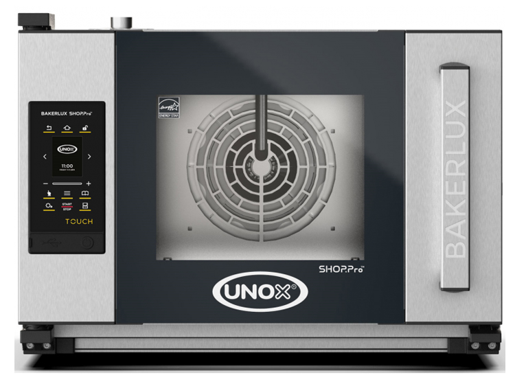 Unox Bakerlux SHOP.Pro XEFR-03HS-ETRV 3 Tray TOUCH 460x330 Stefania.Matic Convection Oven (Right-to-left)