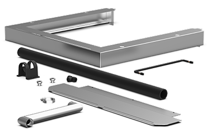 Unox Bakerlux SHOP.Pro XWKQT-04EF-E Double stack installation kit