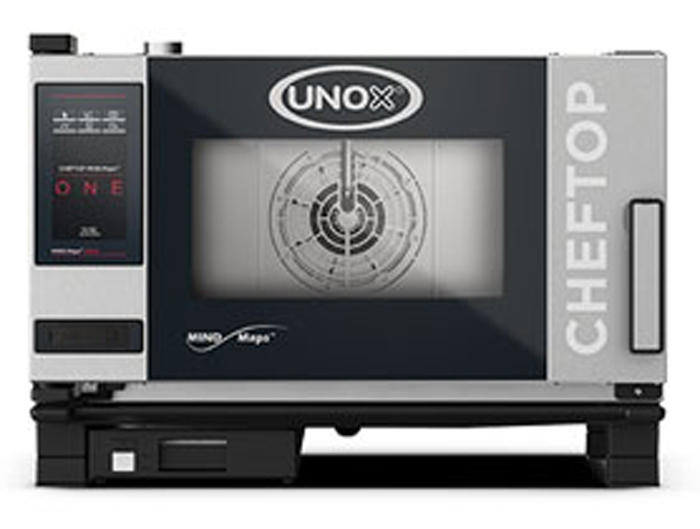 Unox XEVC-0311-E1RM ChefTop Mind Maps ONE Series 3 Tray Electric Combi Oven