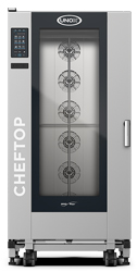 Unox XEVL-2011-GPRS ChefTop Mind Maps PLUS Series 20 Tray Gas Combi Oven