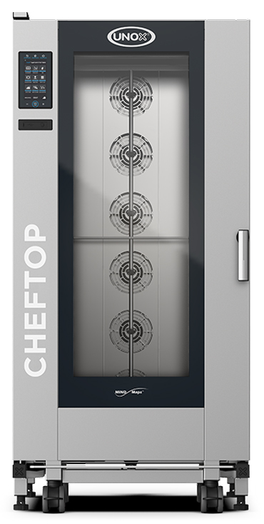 Unox XEVL-2021-YPRS ChefTop Mind Maps PLUS Series 20 2x1Gn Tray Electric Combi Oven