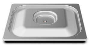 UNOX TG120 VACUUM.LID Stainless Steel Lid 463 x 330