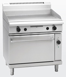 Waldorf GP8910GEC Electric Convection Oven Gas 900 Griddle Range