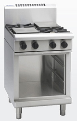 Waldorf RN8400G-CB Gas Cook Top 4 Burner Cabinet Base