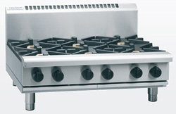 Waldorf RN8600G-B Gas Cooktop 6 Burner Bench Model