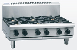 Waldorf RN8606G-B Gas Cooktop 2 Burner 600 Griddle Bench Model