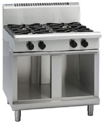 Waldorf RN8900G-CB Gas Cooktop Extra Wide 4 Burner Cabinet Base