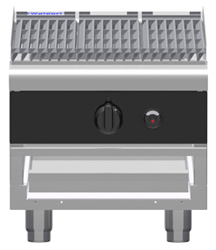 Waldorf Bold CHLB8450G-B Low Back Gas 450 Char Grill Bench Model