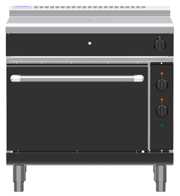 Waldorf Bold RNLB8110GE Electric Static Oven Low Back Gas Target Top Range
