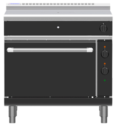 Waldorf Bold RNLB8110GEC Electric Convection Oven Low Back Gas Target Top Range