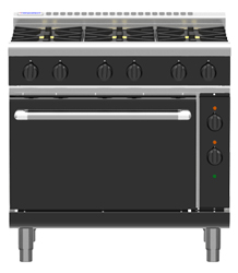 Waldorf Bold RNLB8616GE Electric Static Oven 2 Burner 600 Griddle Range