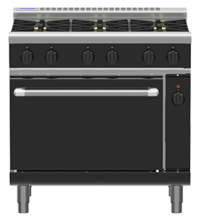 Waldorf Bold RNLB8616GEC Electric Convection Oven 2 Burner 600 Griddle Range