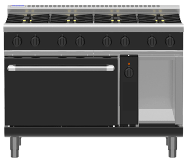 Waldorf Bold RNLB8819GEC Electric Convection Oven 2 Burner 900 Griddle Range