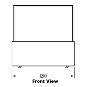 Williams Topaz HTCF12 3 Tier Cold Food Display