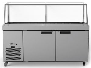 Williams Banksia HSP30SS 2 Door SS Preparation Fridge