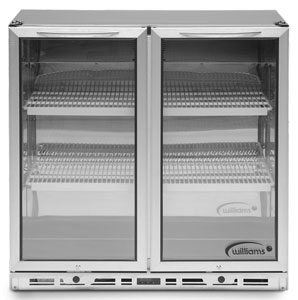 Williams BC2SS 2 Door Bottle Cooler 895mm High