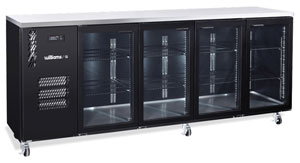 Williams Cameo HC4UGB 4 Door Back Bar Fridge