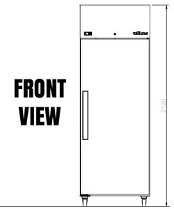 Williams Crystal Bakery LC1TSS 1 Door Freezer