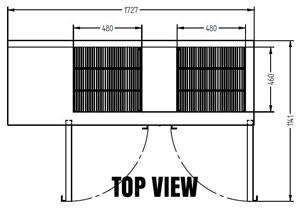 Williams GC2UGD Glass Chiller