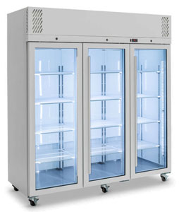 Williams Pearl HP3GS 3 Glass Door Fridge