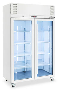 Williams Pearl LP2GW 2 Glass Door Freezer