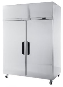 Williams Topaz LTG2SS 2 Solid Door Top Mount Freezer