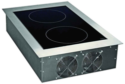 Yellow Induction Y3500DDSS Built In Dual Induction Hob Remote Controller